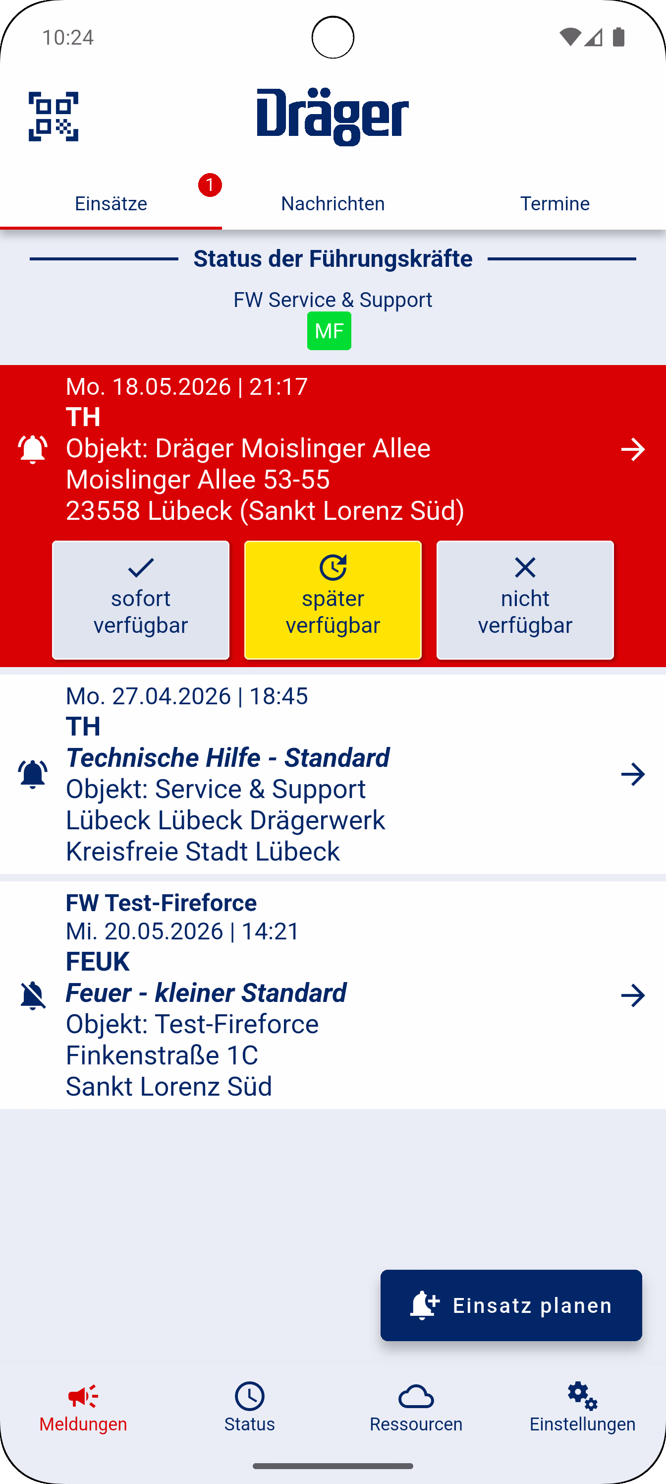 Digitale Zusatzalarmierung
